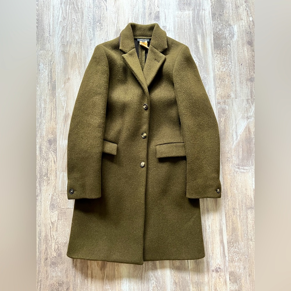 A.P.C. 100% wool tailored coat